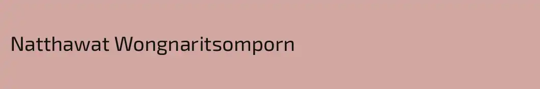 Natthawat Wongnaritsomporn